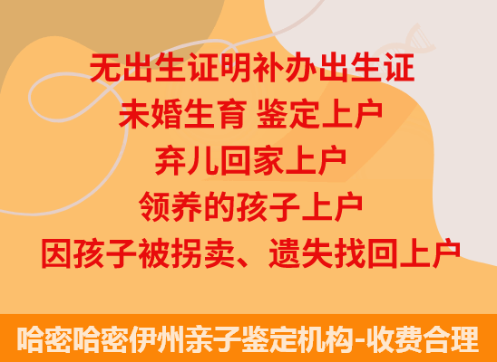 哈密哈密伊州司法亲子鉴定
