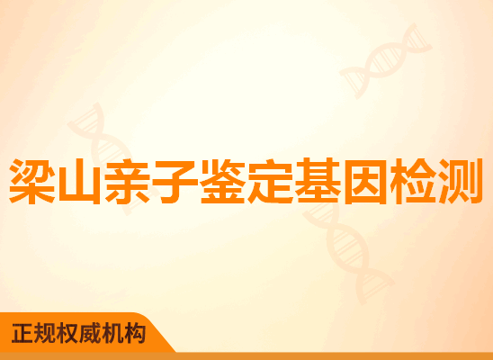 梁山亲子鉴定基因检测