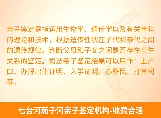 七台河茄子河新生儿(未婚生子)上户亲子鉴定