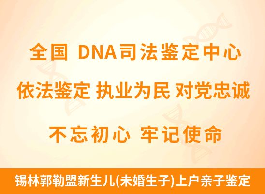 锡林郭勒盟新生儿(未婚生子)上户亲子鉴定