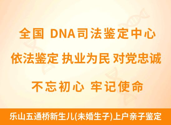 乐山五通桥新生儿(未婚生子)上户亲子鉴定