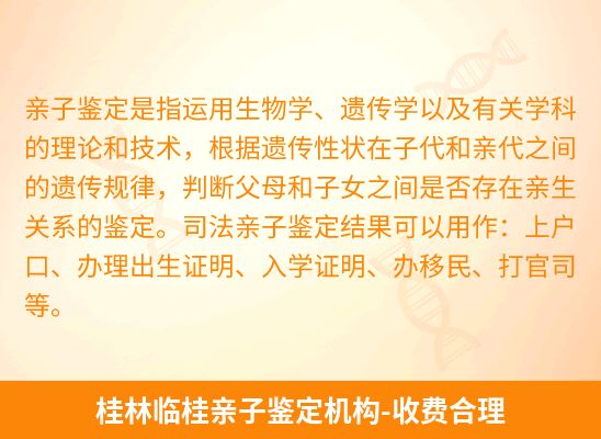 桂林临桂新生儿(未婚生子)上户亲子鉴定