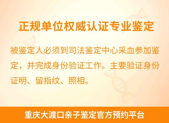 重庆大渡口学籍上学或考试亲子鉴定