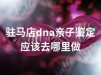 驻马店dna亲子鉴定应该去哪里做
