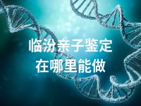 临汾亲子鉴定在哪里能做